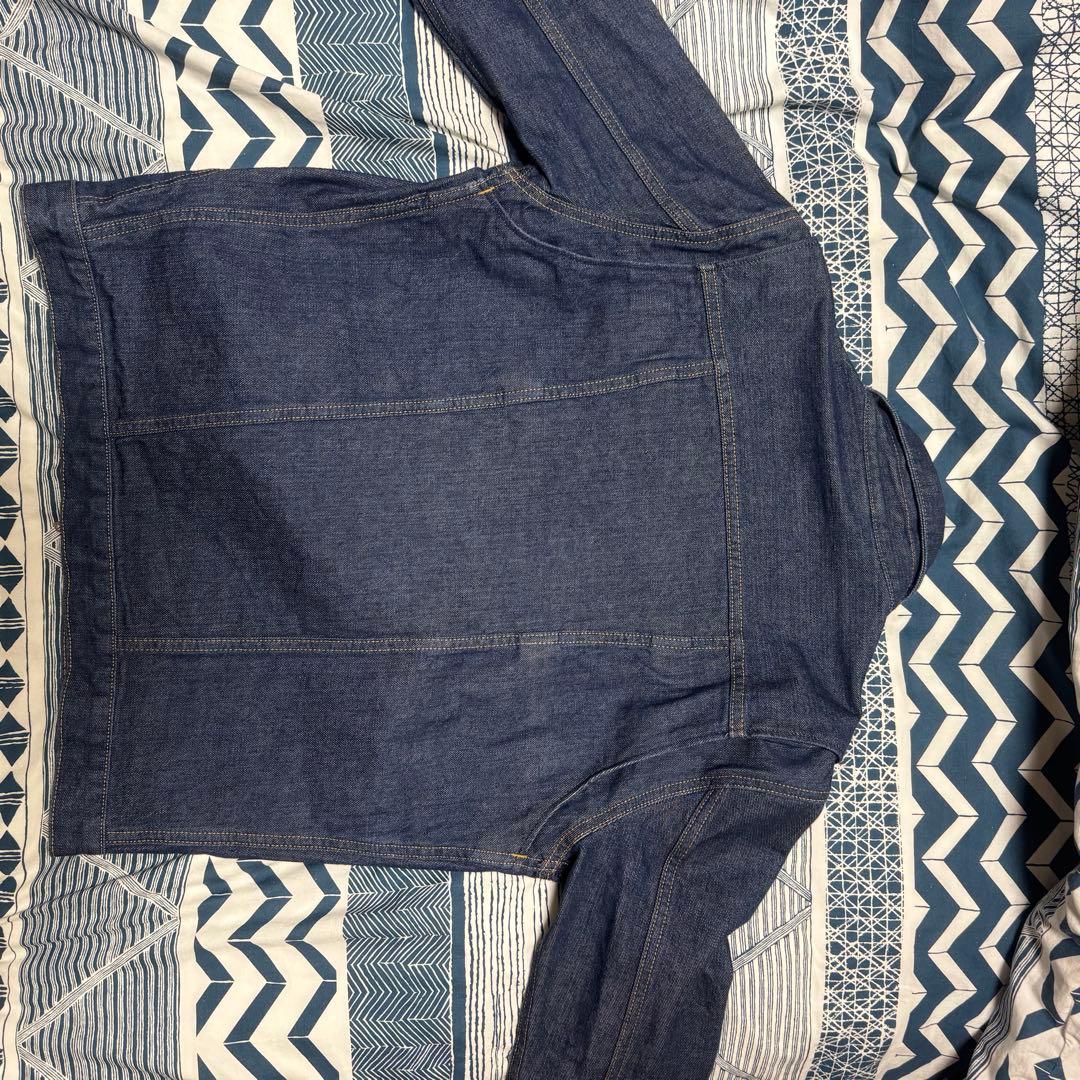 Wrangler 11mjzダークデニム デニムジャケット