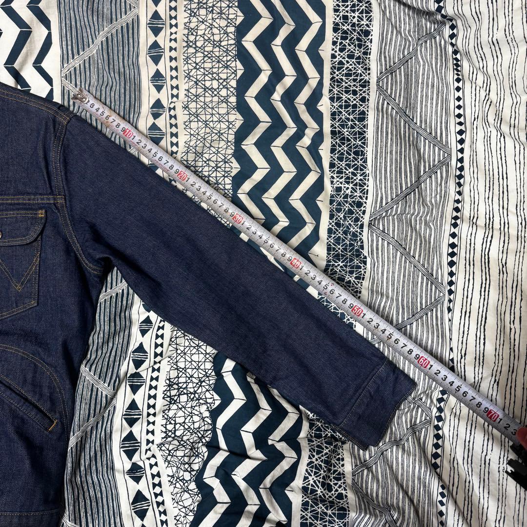 Wrangler 11mjzダークデニム デニムジャケット