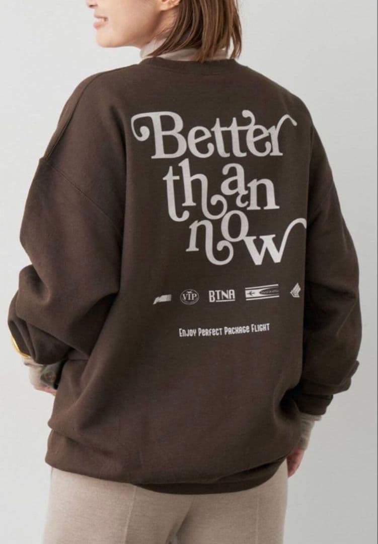 ドゥーズィエムクラス　BTN Sweatshirt ロゴ　スウェット