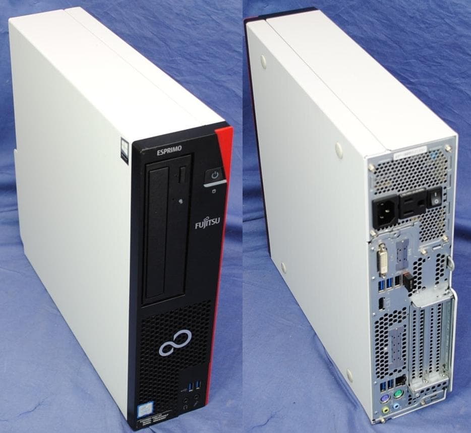 即戦力!FMV i5-7500 SSD256G+1TB Office2021