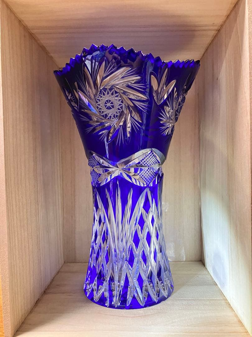 薩摩切子 山崎 藍