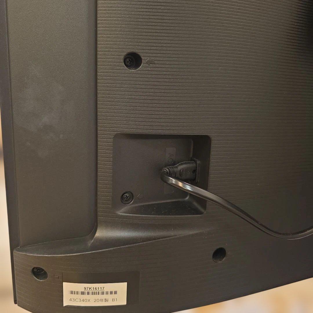 REGZA 2020年製 43インチ液晶テレビ 18