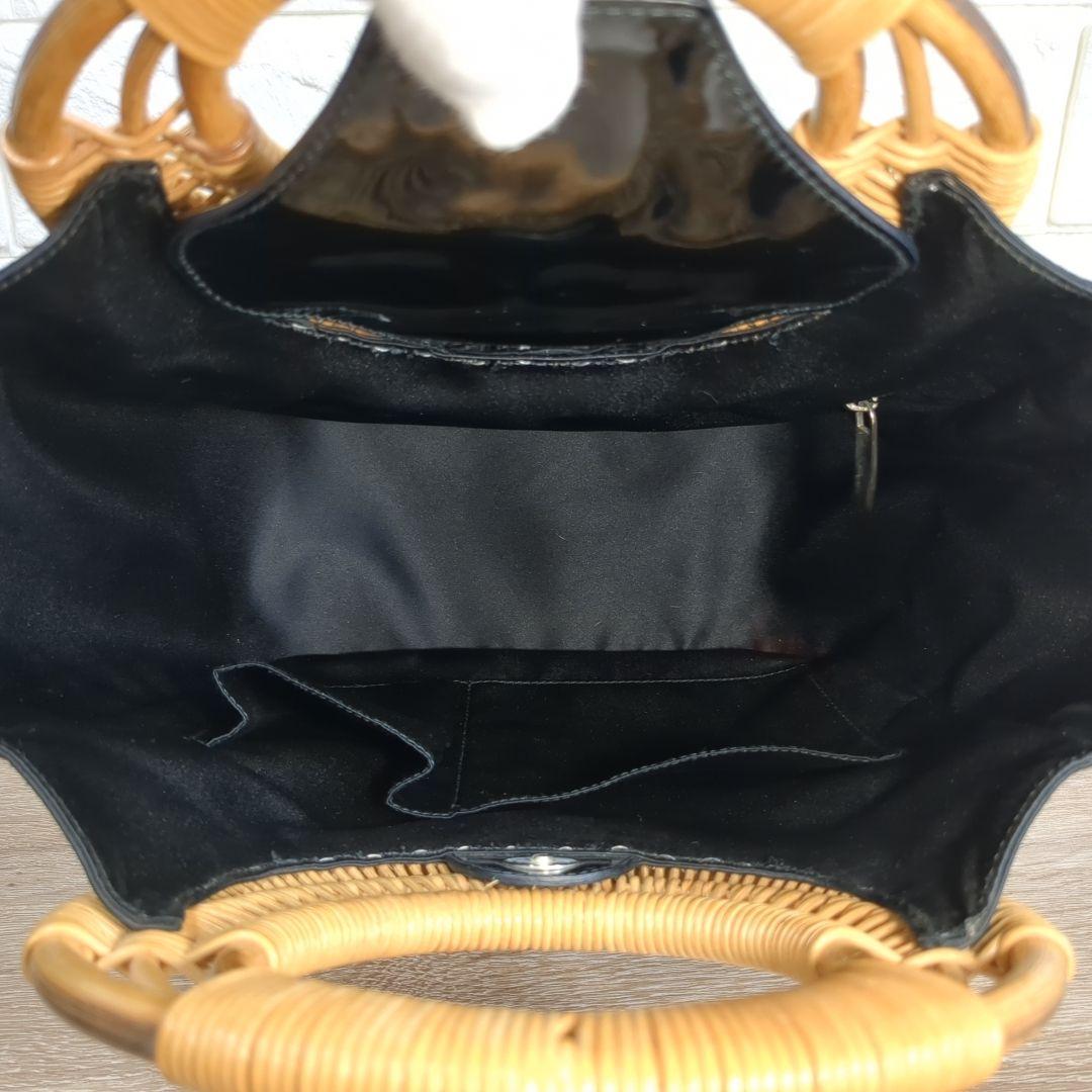 サルヴァトーレフェラガモ かごバッグ ハンドバッグ ヴァラリボン トートバッグ