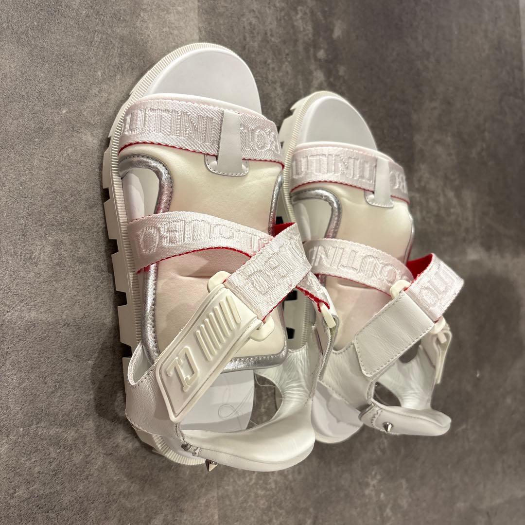 クリスチャン　ルブタン　スポーツ　サンダル　サイズ37 24センチ