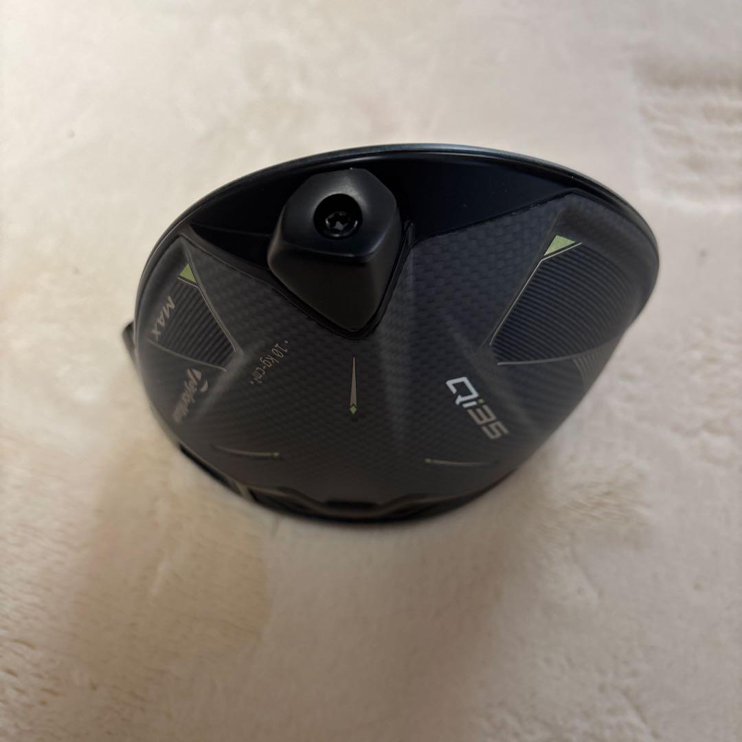 ほぼ未使用TaylorMade Qi35MAXドライバー 10.5度