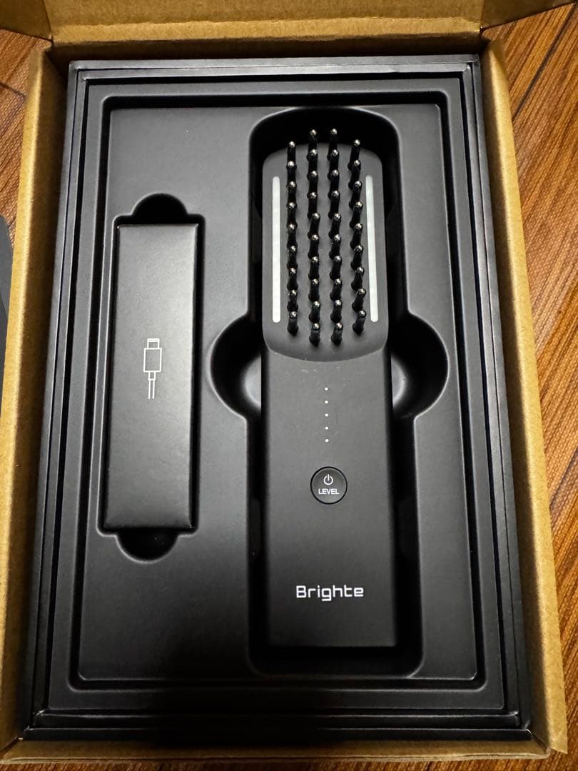 【美品】Brighte ブライト エレキブラシ 電気ブラシ