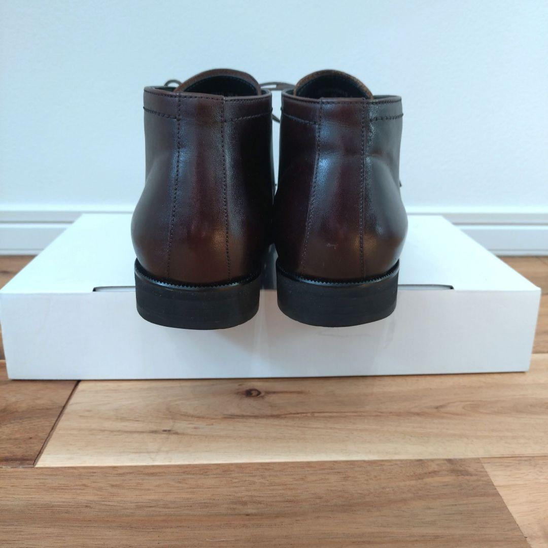 ✨️美品GORE-TEX チャッカブーツ ビジネスブラウン レザ ドレスシューズ