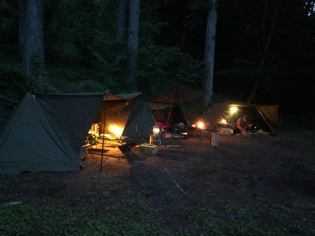 取説付き《フォックスベース仕様⭐︎》二股フレーム＋棟ポール　快適空間らくらく設営⭐︎