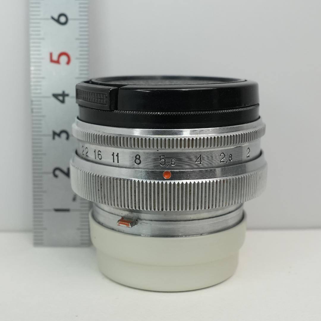 【希少】53mm f/2 Contax/Kievマウント ヘリオス103系統