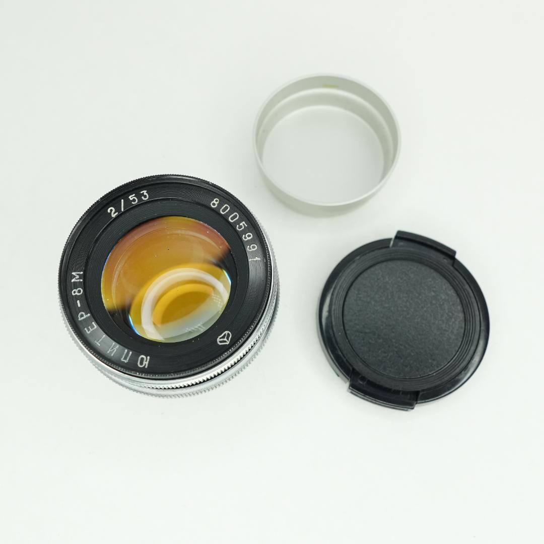 【希少】53mm f/2 Contax/Kievマウント ヘリオス103系統