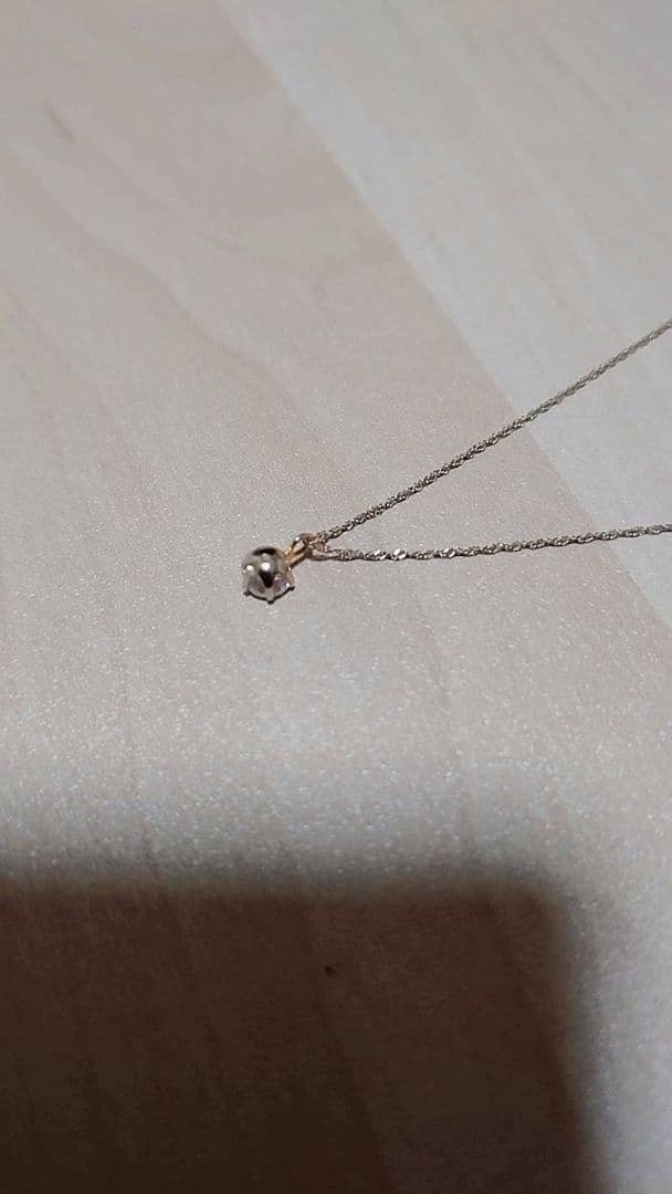 一粒ダイヤネックレス