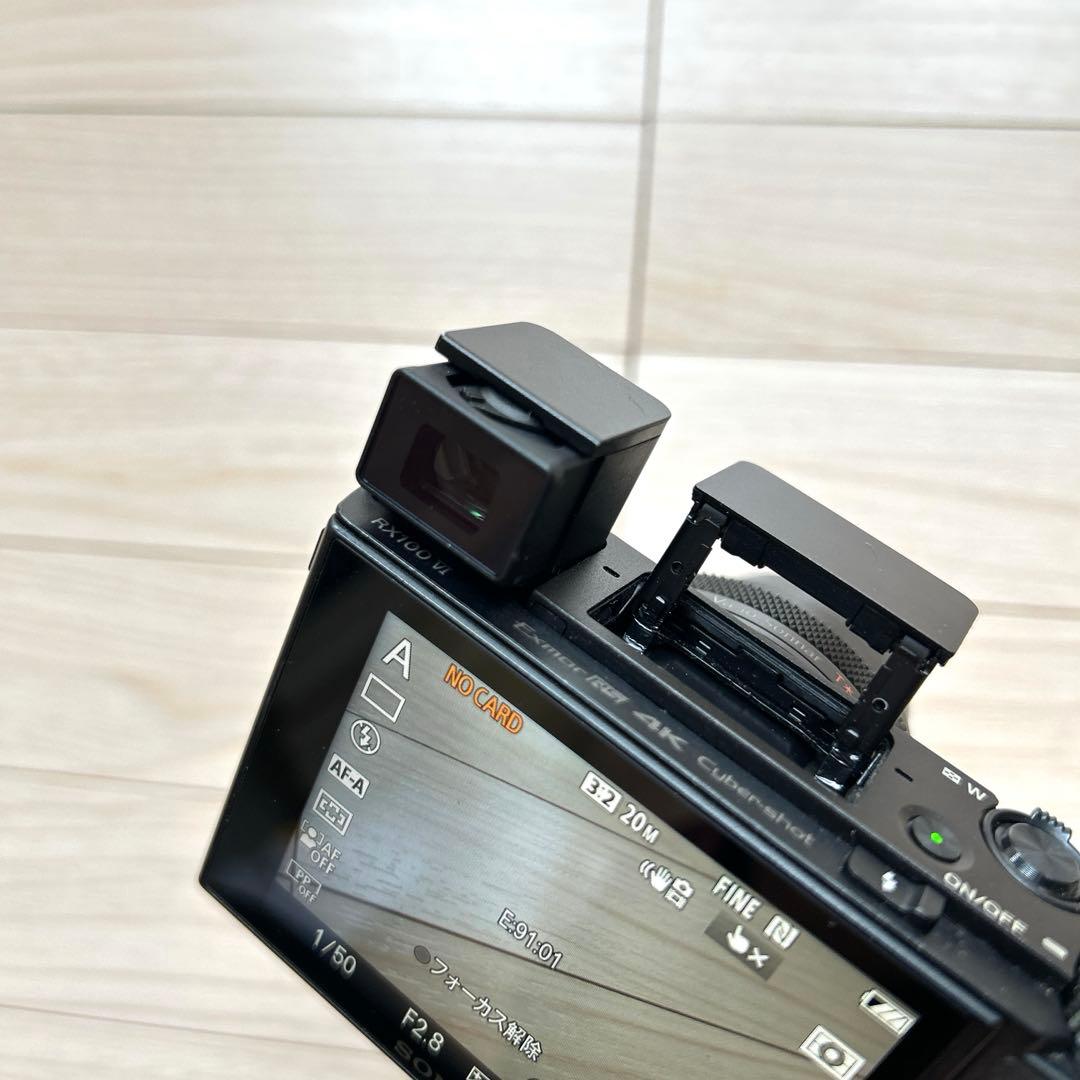 撮影可 SONY DSC-RX100M6 VI Cyber-Shot デジカメ