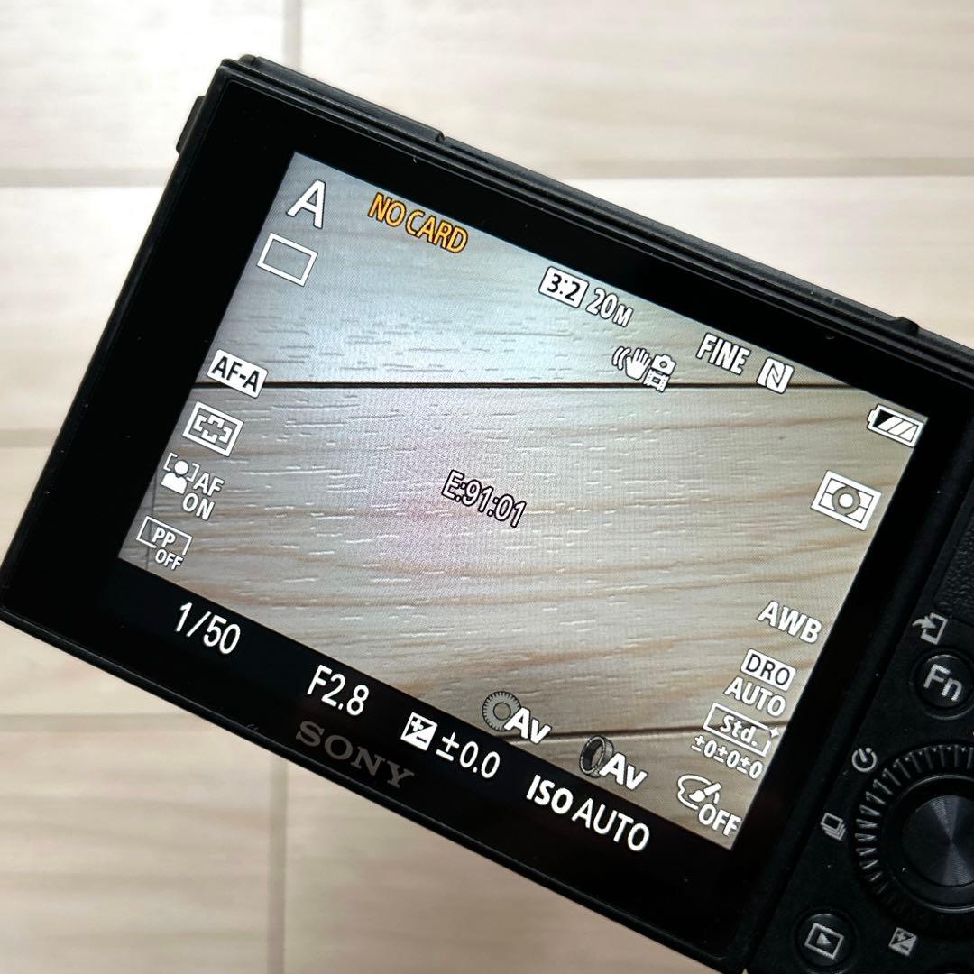 撮影可 SONY DSC-RX100M6 VI Cyber-Shot デジカメ