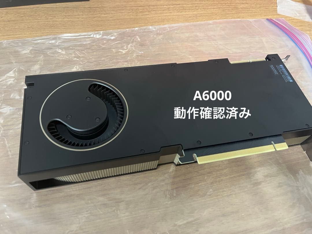 【値下げ】NVIDIA RTX A6000 グラフィックボード