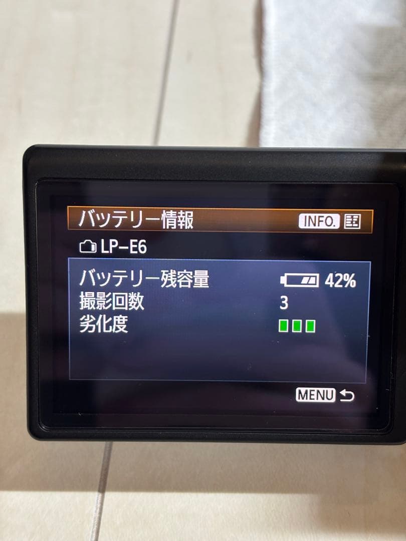 Canon EOS 60D 美品 一眼レフカメラ ショット数9473回