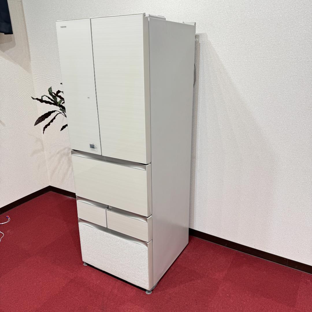 東京23区送料無料　美品東芝6ドア 　508L　2014年製　製氷機有