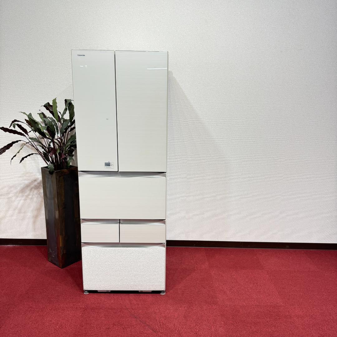 東京23区送料無料　美品東芝6ドア 　508L　2014年製　製氷機有