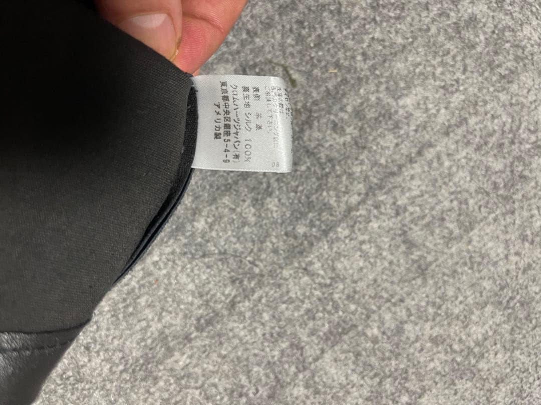 レアな　クロムハーツ　クロスボール　ボタン　タガー　レザーショートパンツ 黒