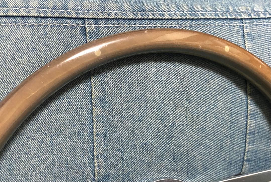 ウッドステアリング　365mm ハンドル　即納◎