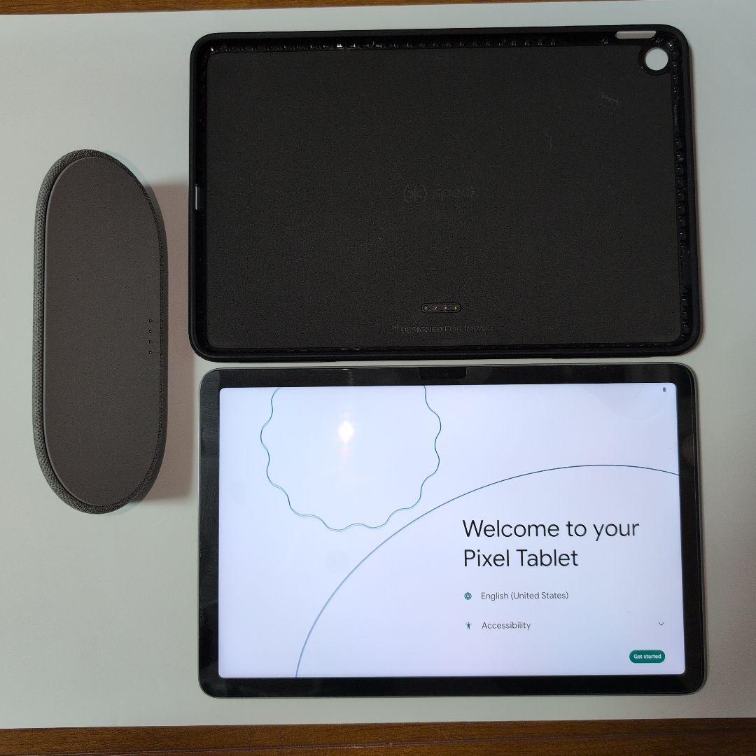 限定値下げGoogle Pixel Tablet Hazelスピーカーホルダー付