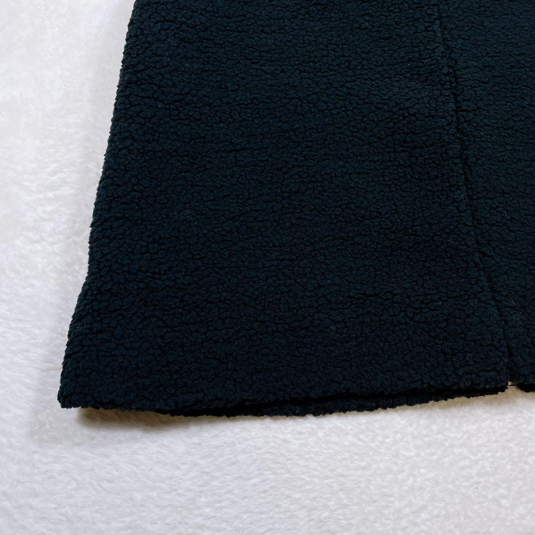 23AW FRAMeWORK フレームワーク　ボアベスト ブラック