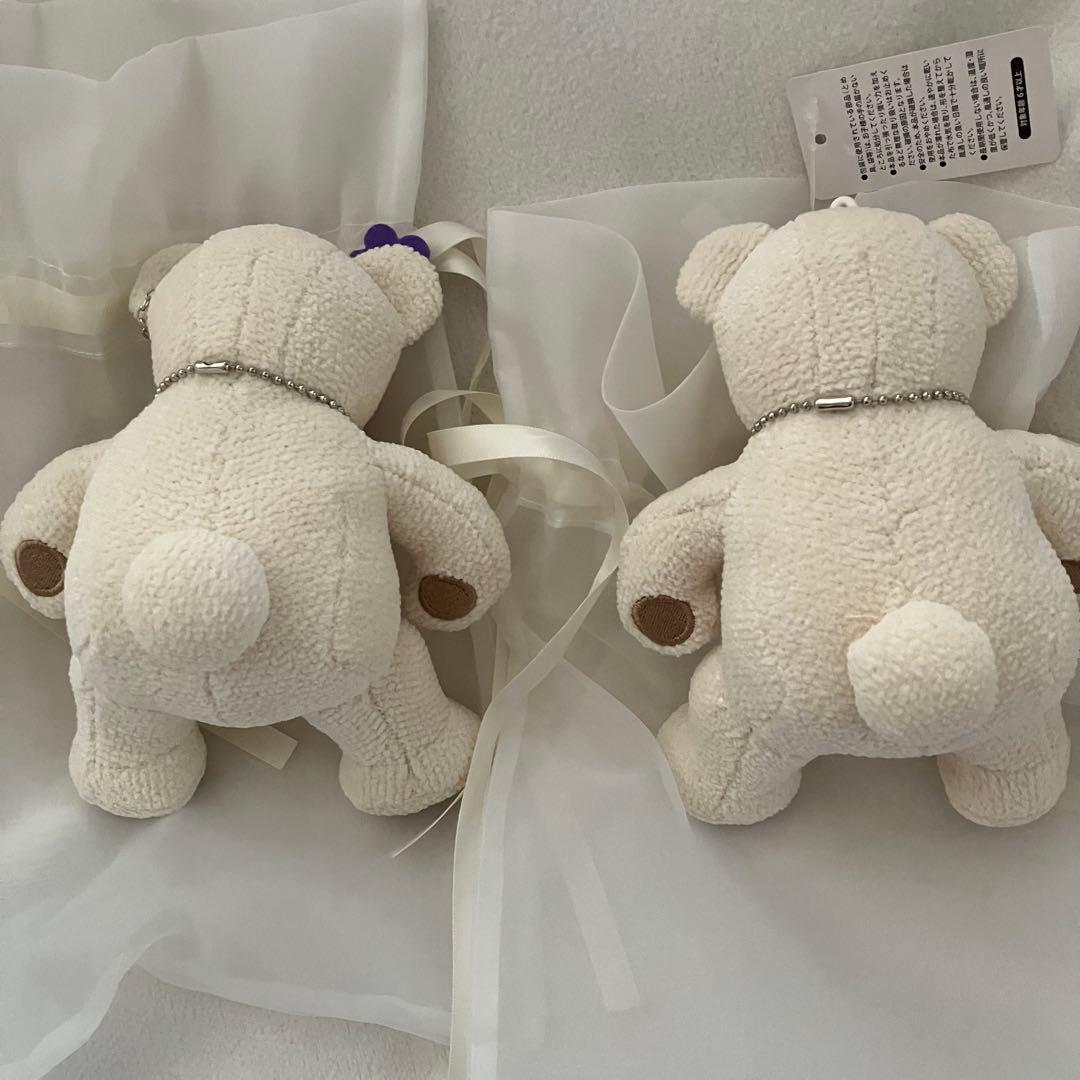 新品レア　FEILER フェイラー　リーベ＆リリア　ぬいぐるみチャーム2体セット