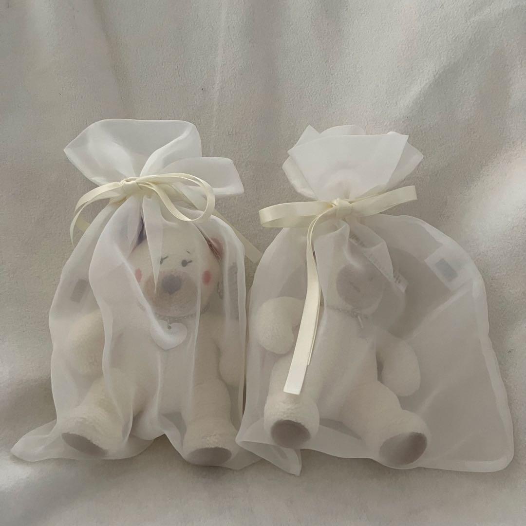 新品レア　FEILER フェイラー　リーベ＆リリア　ぬいぐるみチャーム2体セット