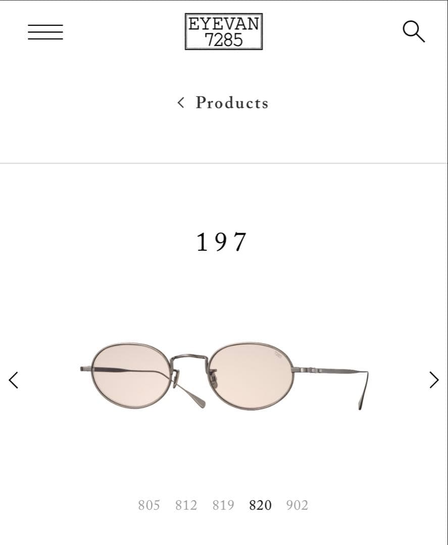 小物 eyevan7285 197 co.902