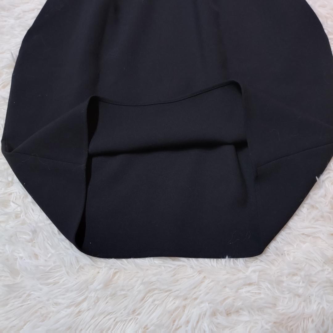 美品✨　ヨーコチャン YCD-620-645 38 ブラック パール ドレス