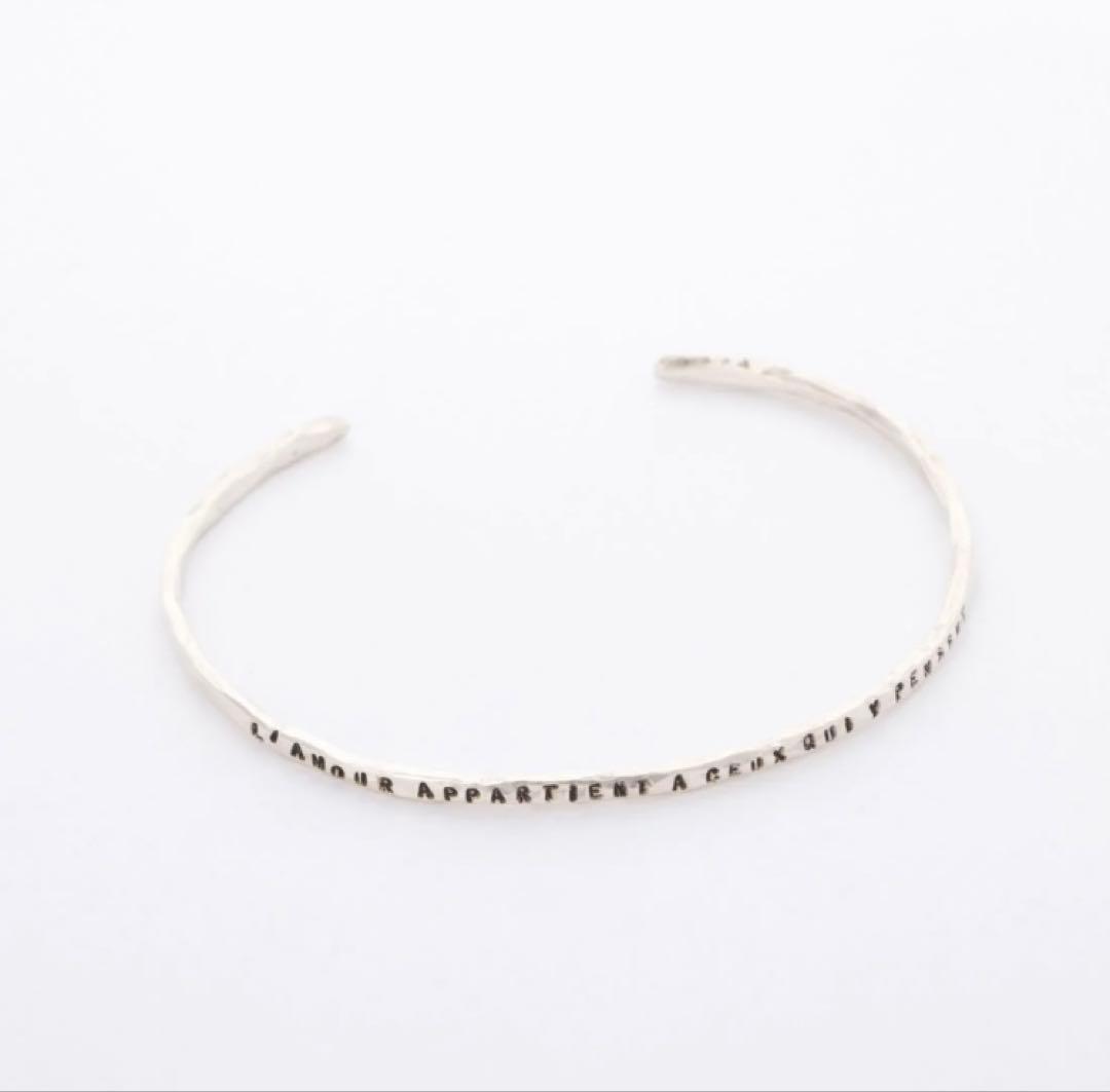 【SERGE THORAVAL (セルジュ・トラヴァル)】バングル　シルバー