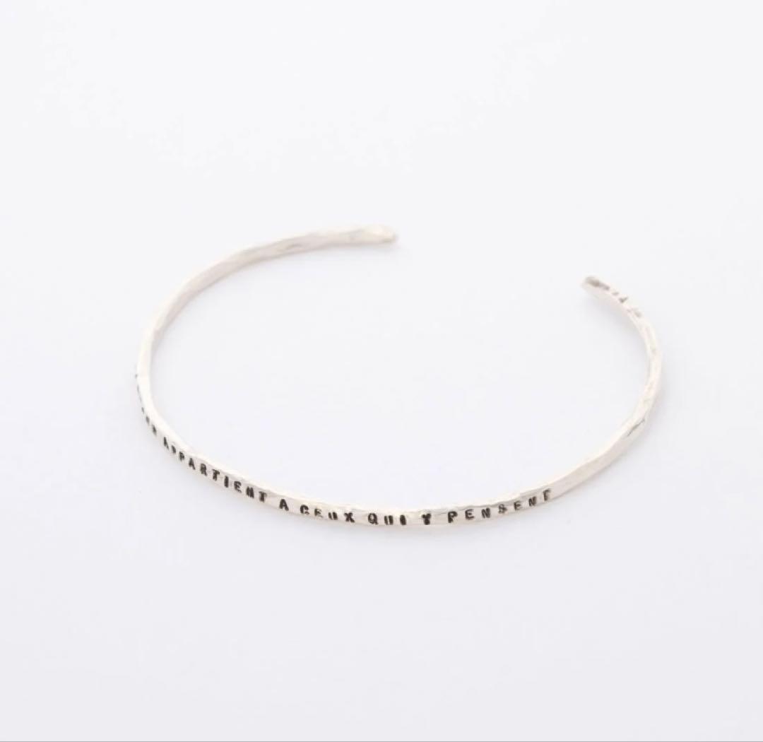 【SERGE THORAVAL (セルジュ・トラヴァル)】バングル　シルバー