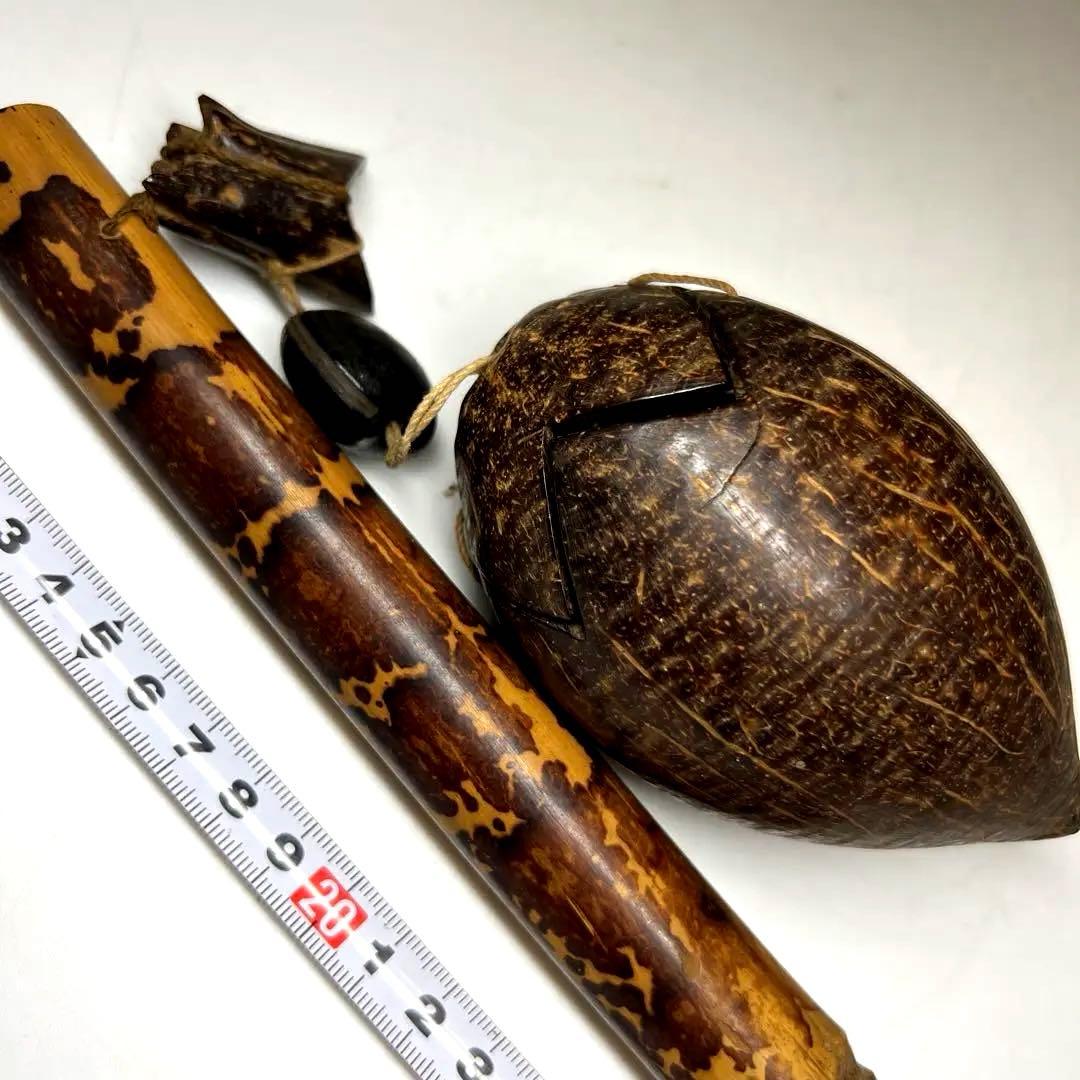 専用　江戸時代　斑竹タバコ入　115g 東Y7-1202⑧タサオ