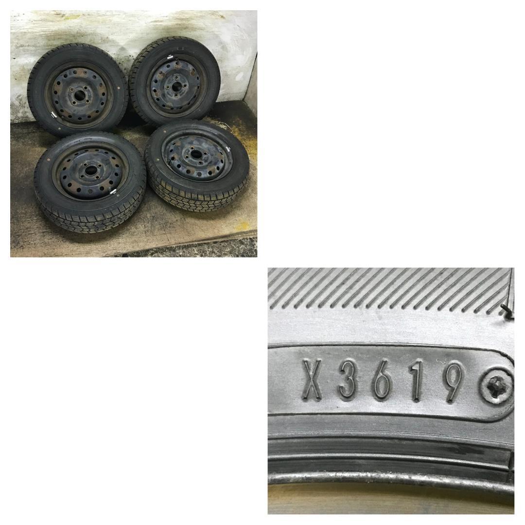 139 GOODYEAR 155/65R13 8.5分目 スタッドレス