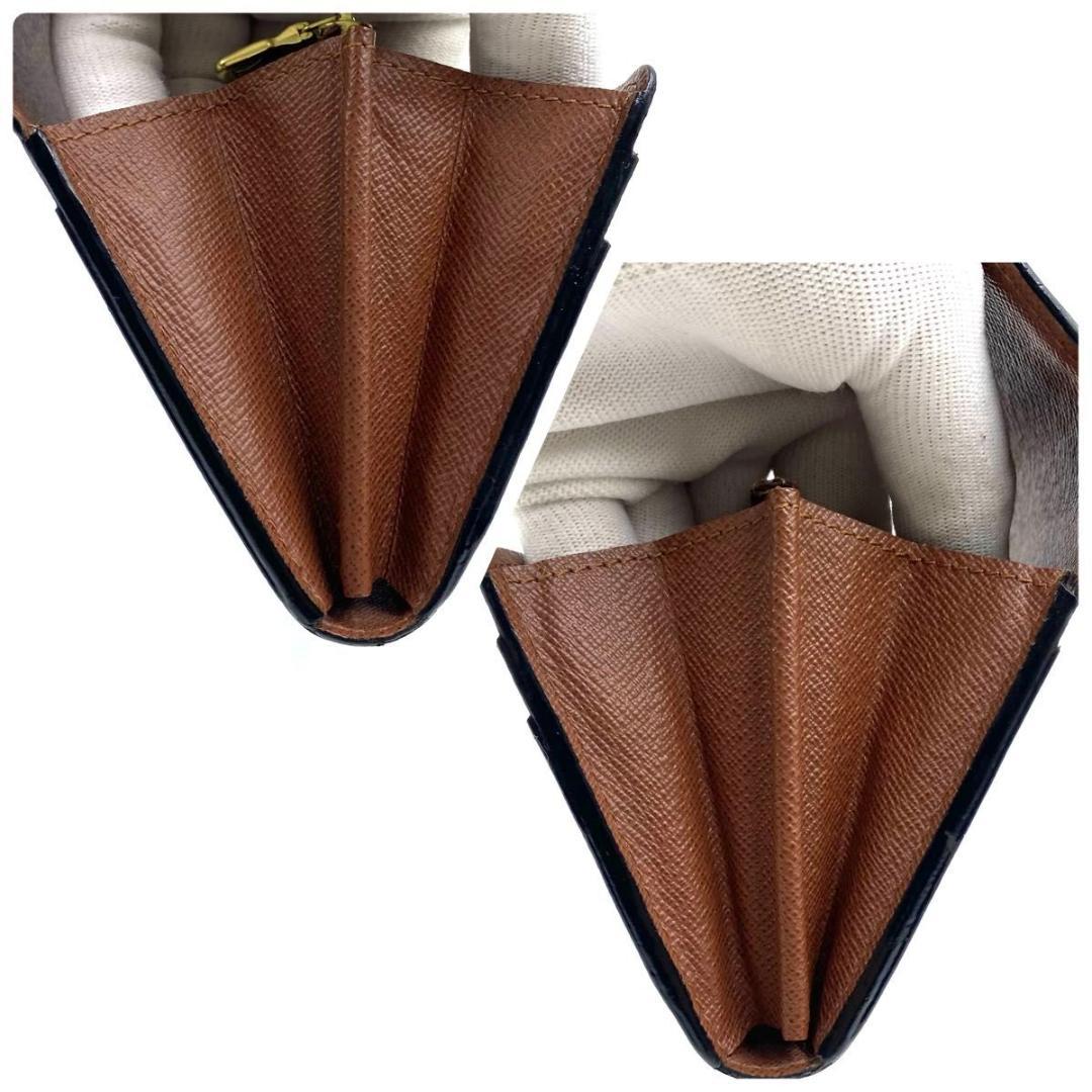 ルイ ヴィトン◎ポルトフォイユ サラ モノグラム 長財布 フラップ ブラウン 茶