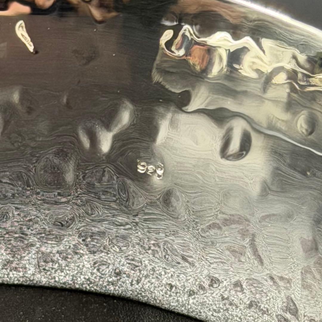 シルバー925 ハンマードオープンバングル