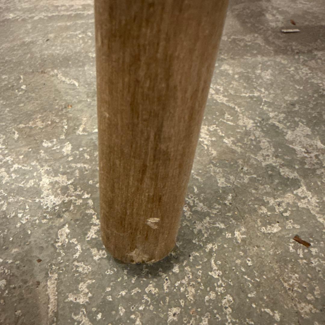 みーダイニングチェア　カフェチェア　剥離