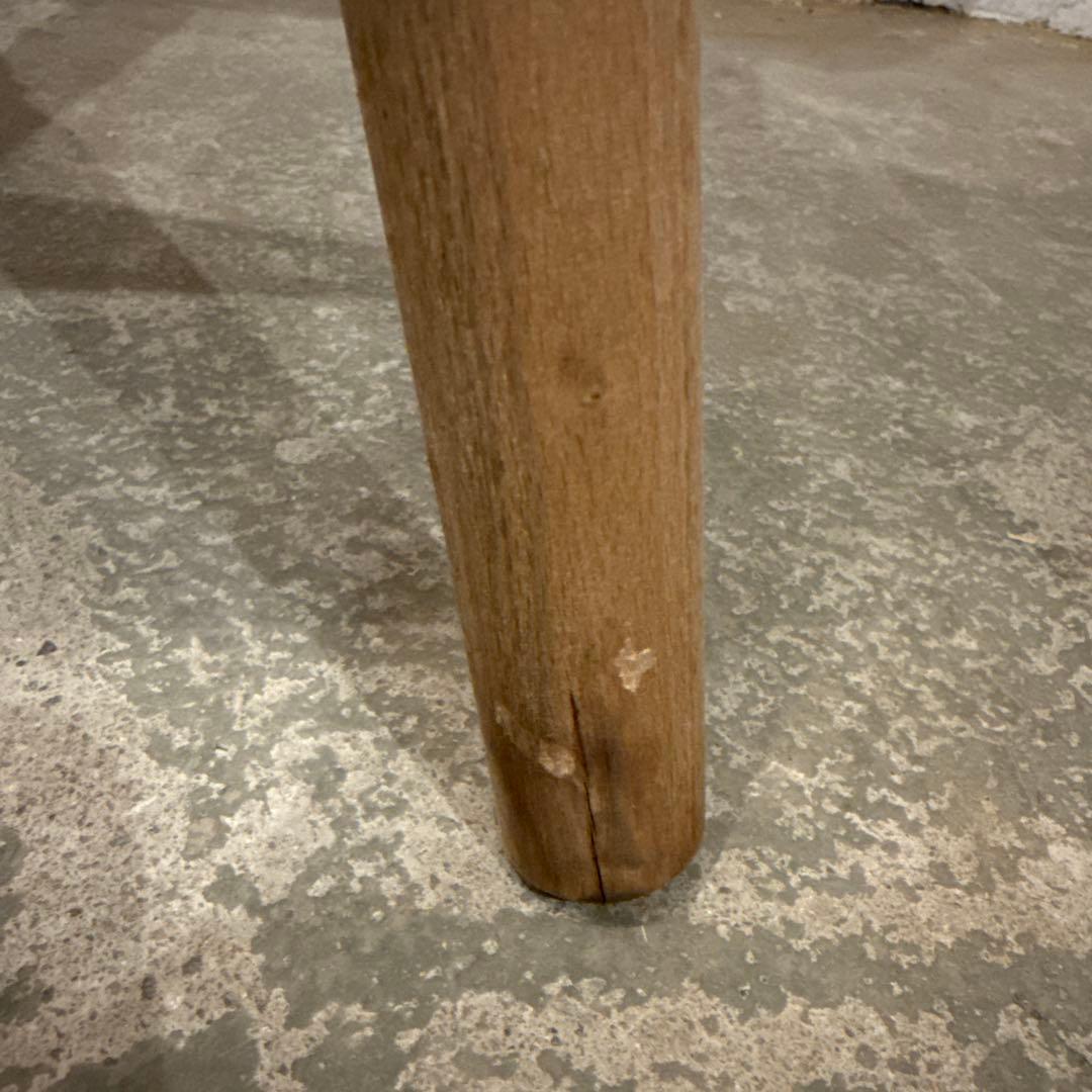 みーダイニングチェア　カフェチェア　剥離