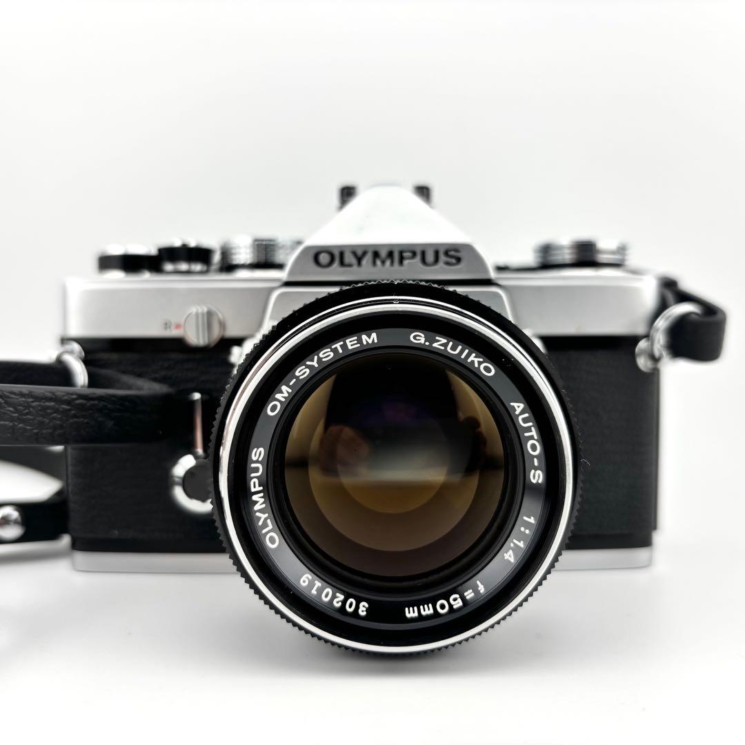 【完動品】OLYMPUS OM1 オリンパス　50ミリf1.4 説明書付き