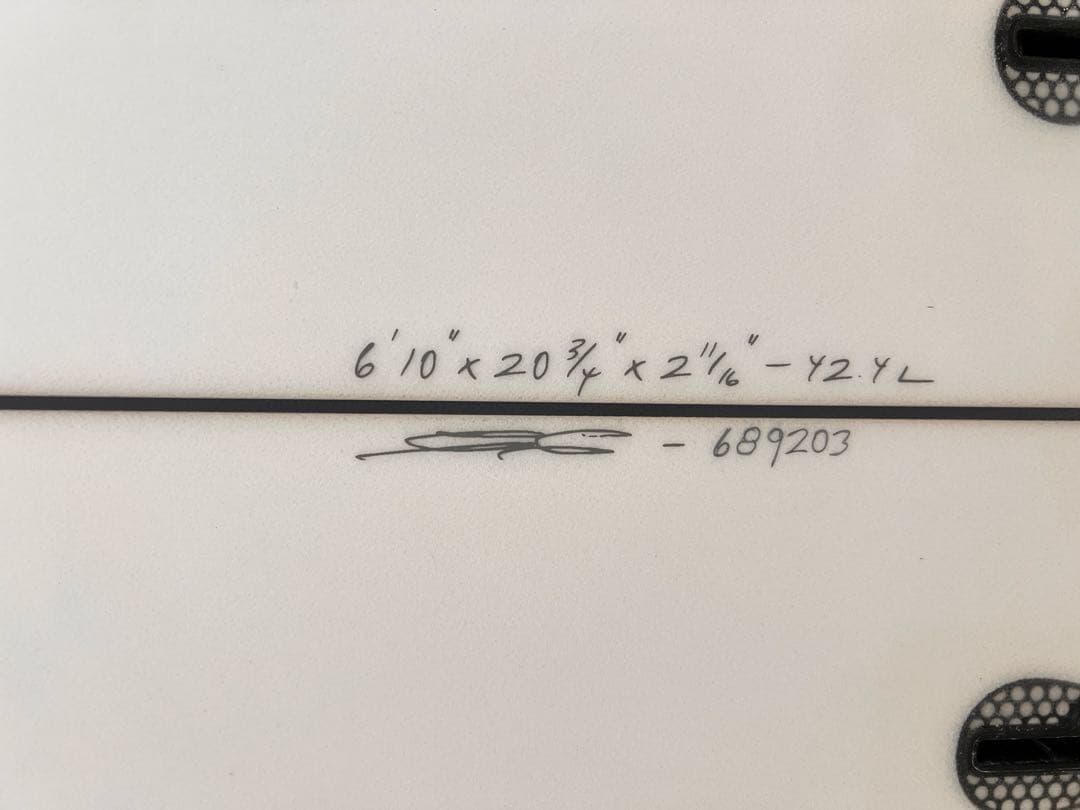 JS EL BARON 6’10 42.4L ミッドレングス FCS II