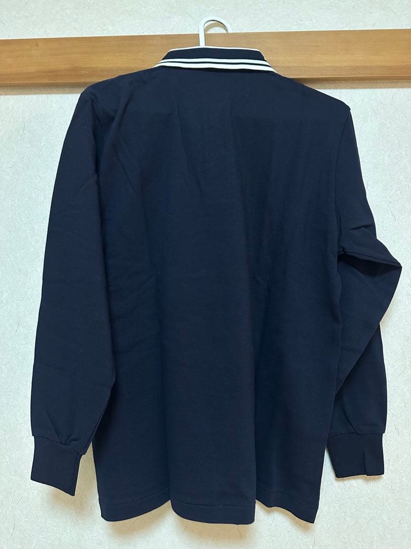 BALENCIAGA GOLF ネイビー 長袖ポロシャツ M