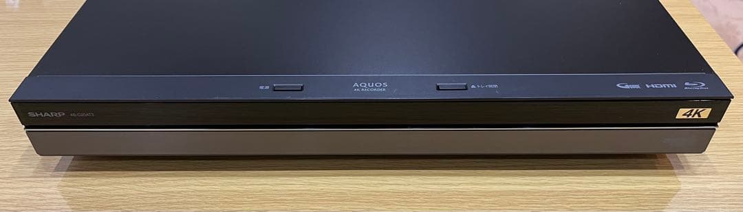 SHARP 4B-C20AT3 ブルーレイレコーダー