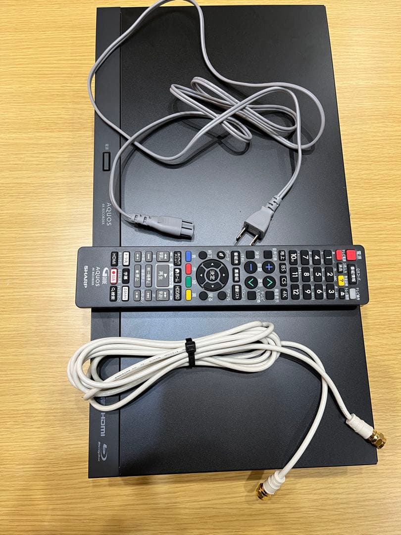 SHARP 4B-C20AT3 ブルーレイレコーダー