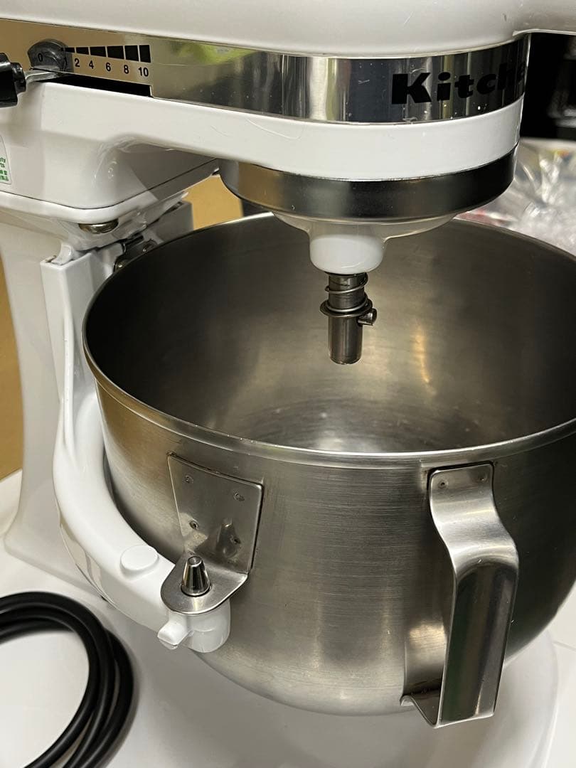 KitchenAid スタンドミキサー ホワイトKSM5 ジャンク　直せる人向け