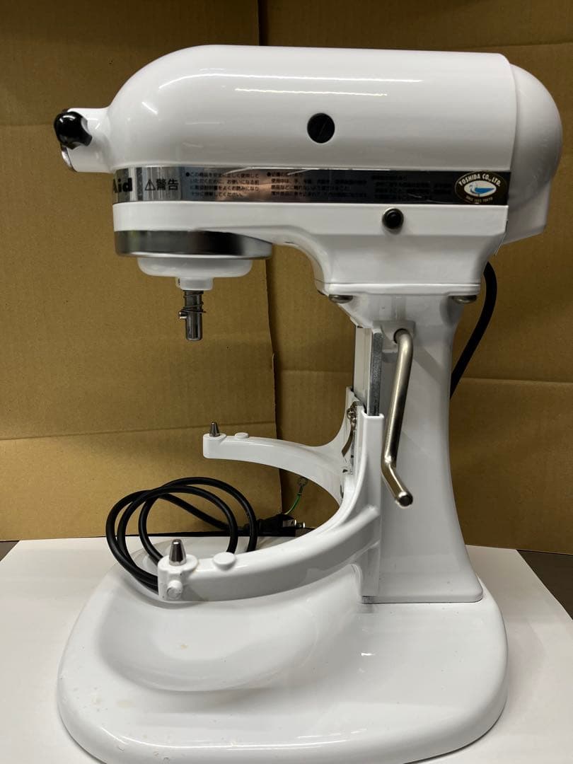 KitchenAid スタンドミキサー ホワイトKSM5 ジャンク　直せる人向け
