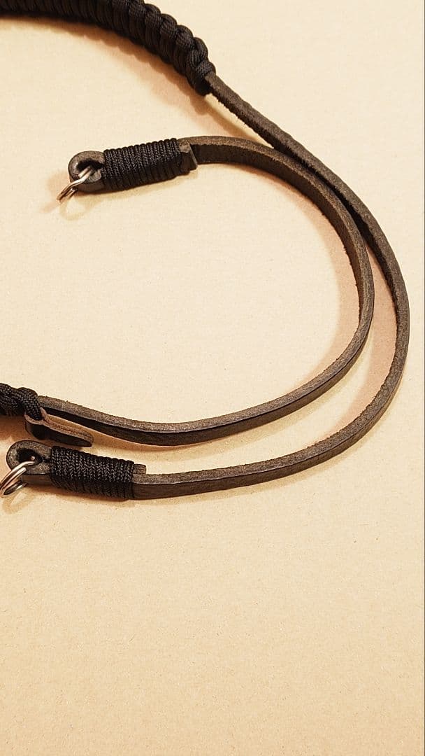 LEICA ライカ パラコードストラップ ブラック 100cm 18893