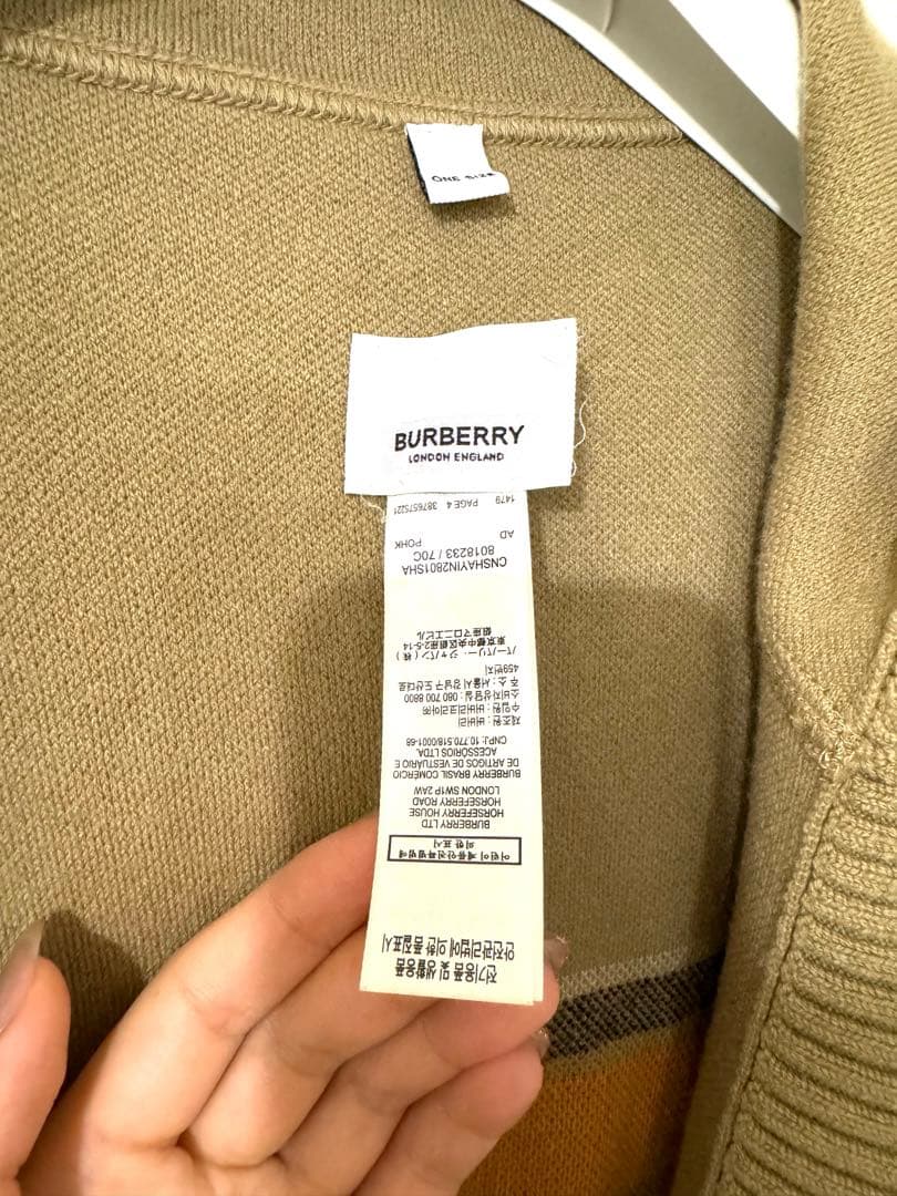 まゆ★BURBERRYバーバリー ケープ ポンチョ