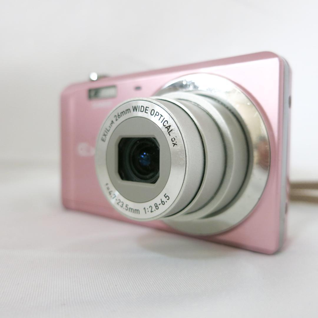 CASIOコンパクトデジタルカメラ／ EXILIM EX-ZS5ピンク