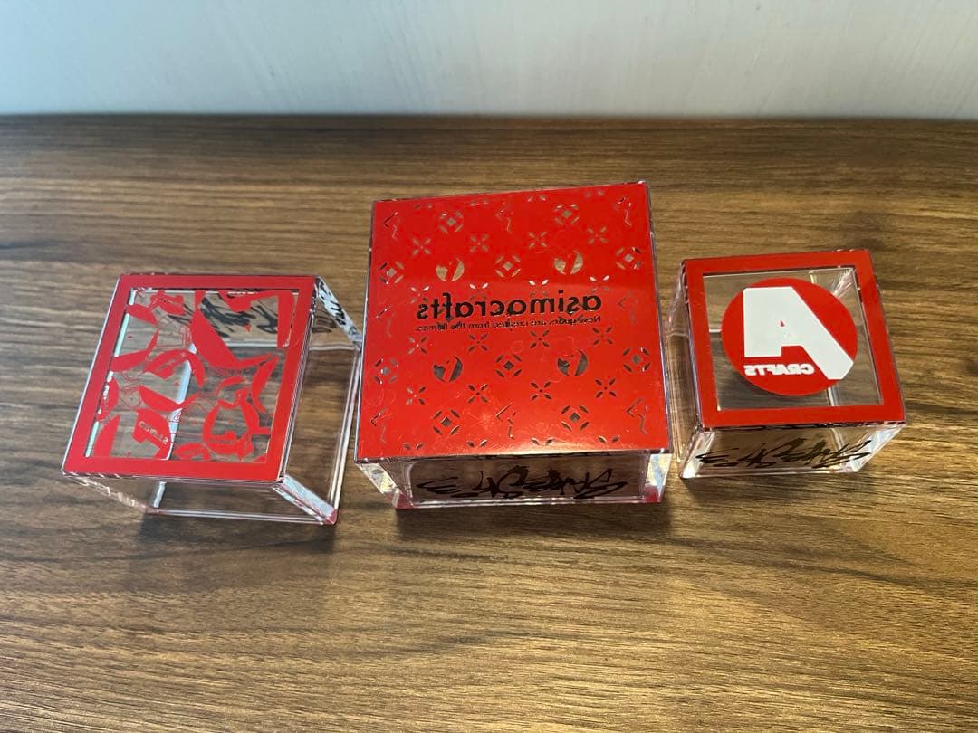 Asimocrafts × SAKESKIE コラボ酒升　３個セット