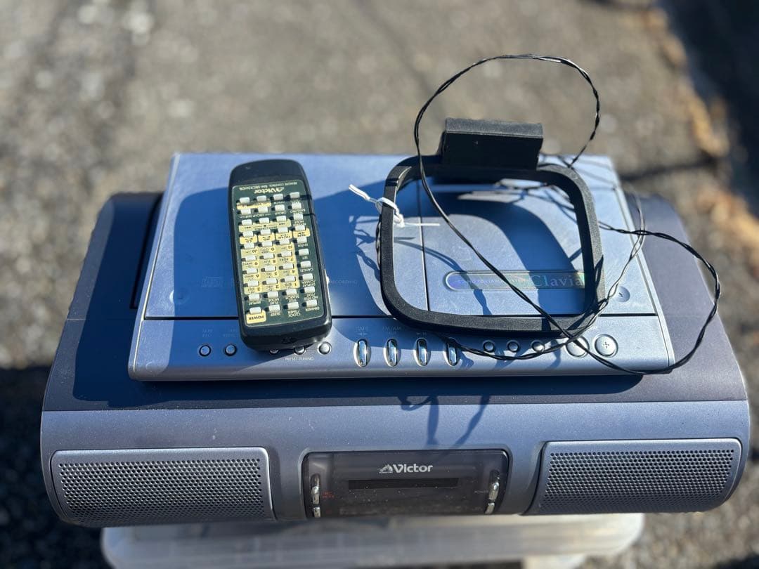 Victor RC-X5MD CD/MDポータブル 動作確認済