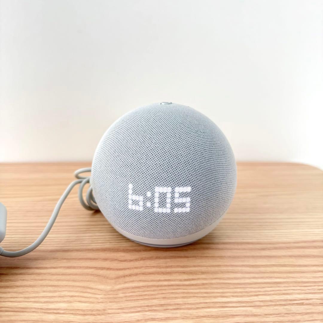 Echo Dot エコードット 第5世代 with clock 時計付 ホワイト